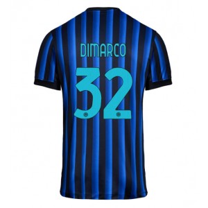 Fotbalové Dres Inter Milan Federico Dimarco #32 Domácí Oblečení 2025-26 Krátký Rukáv